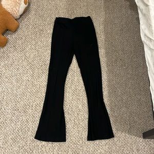 black flare pants